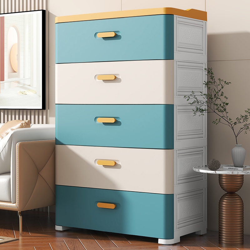 Baby Clothing Storage - 두꺼운 서랍 보관 캐비닛, 다층 PP