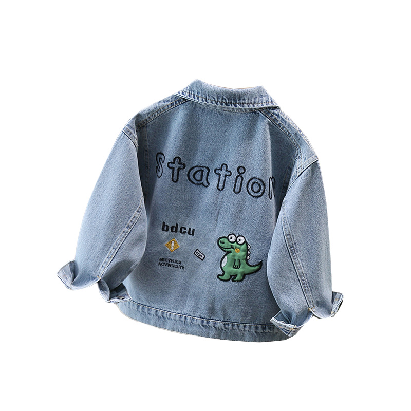 Baby Clothing For Girls - 귀여운 스타일 아기 어린이 데님 자켓