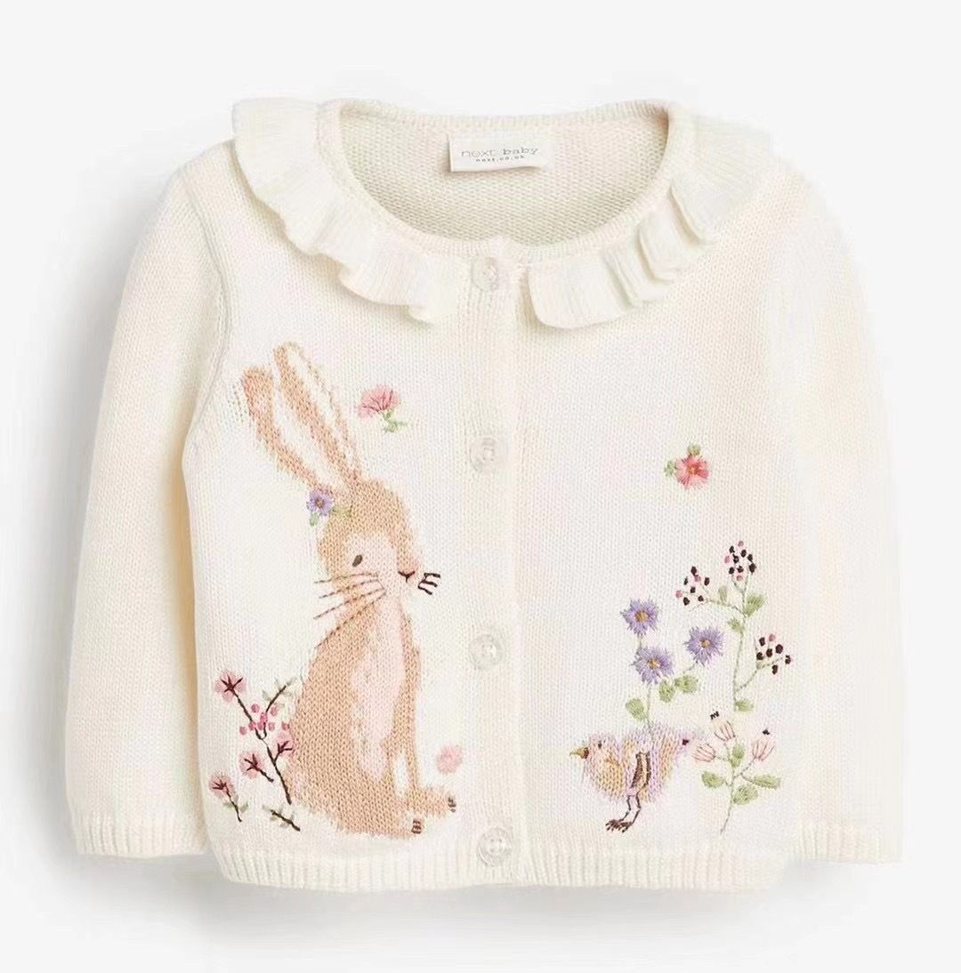 2025 봄 가을 아동 점퍼 여아 손자수 트위스트 작은 - Baby Clothing Jumper 리뷰 및 가격