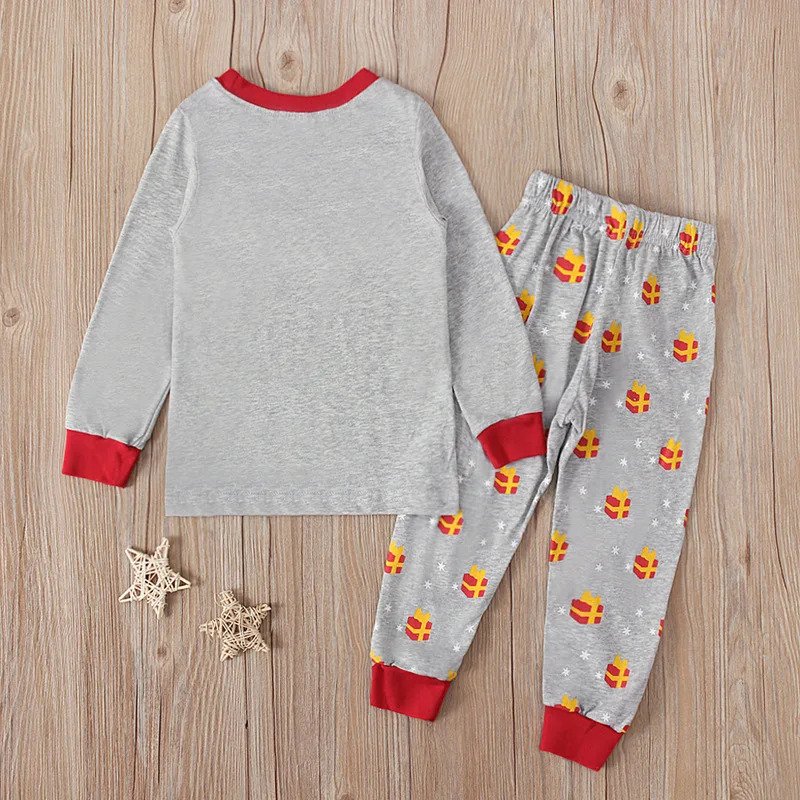 회색 산타 클로스 인쇄 어린이 잠옷 아기 소년 소녀 티 - Baby Clothing For Girls 리뷰 및 가격