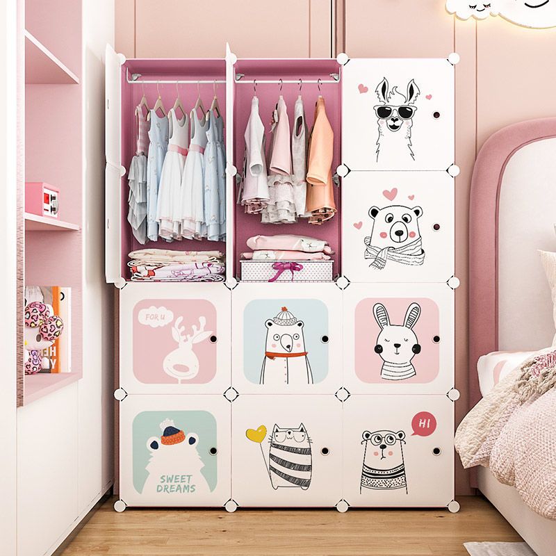 어린이 옷장 의류 접이식 캐비닛, 심플한 내구성 큐브  - Baby Clothing Storage 리뷰 및 가격