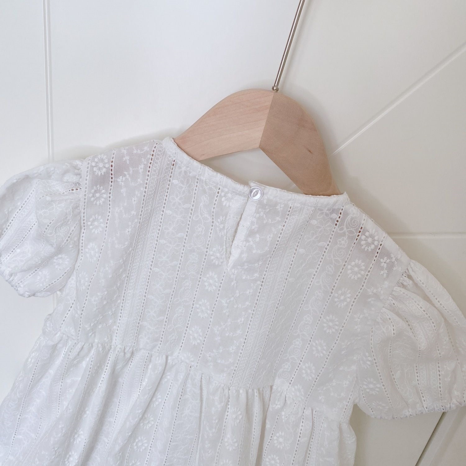 2026 새로운 여름 아기 소녀 퍼프 슬리브 블라우스  - Baby Clothing Embroidery 리뷰 및 가격