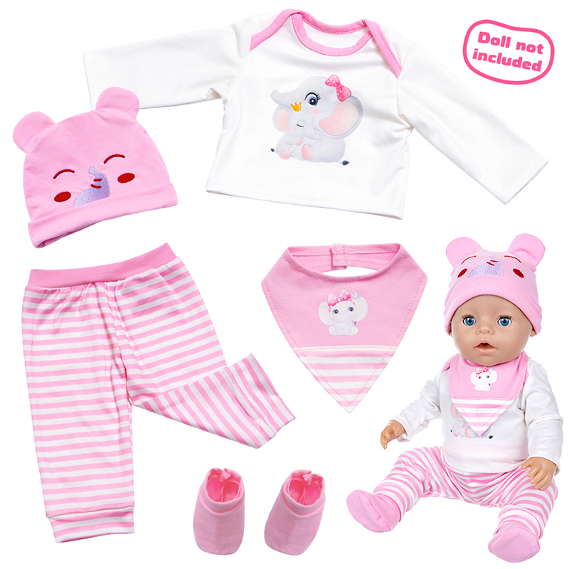 16-18인치 신생아 인형용 옷 세트, 곰돌이 재킷 후 - Baby Clothing For Girls 리뷰 및 가격