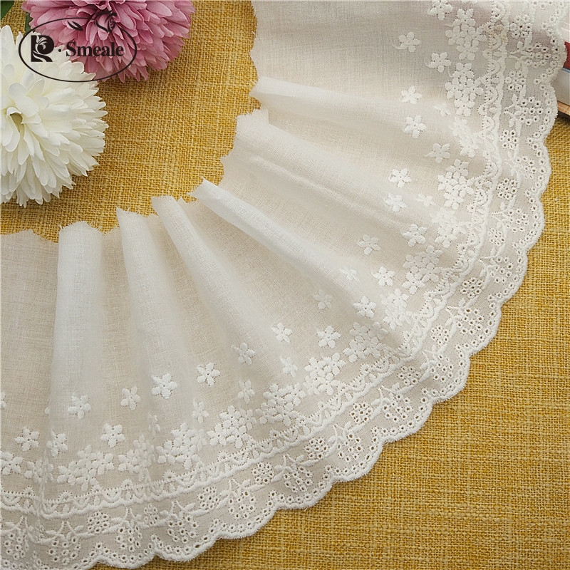 DIY 수제 면 자수 레이스, 아기 옷, 스커트 장식  - Baby Clothing Embroidery 리뷰 및 가격