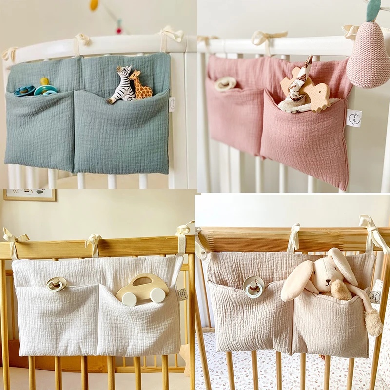 1/2개 아기 침대 정리함, 아기 침대 캐디, 침대 옆 - Baby Clothing Storage 리뷰 및 가격