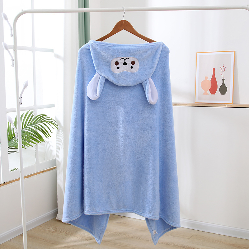70x140cm 후드 목욕 타월 슈퍼 소프트 코랄 플리 - Hooded Bath Towel 리뷰 및 가격