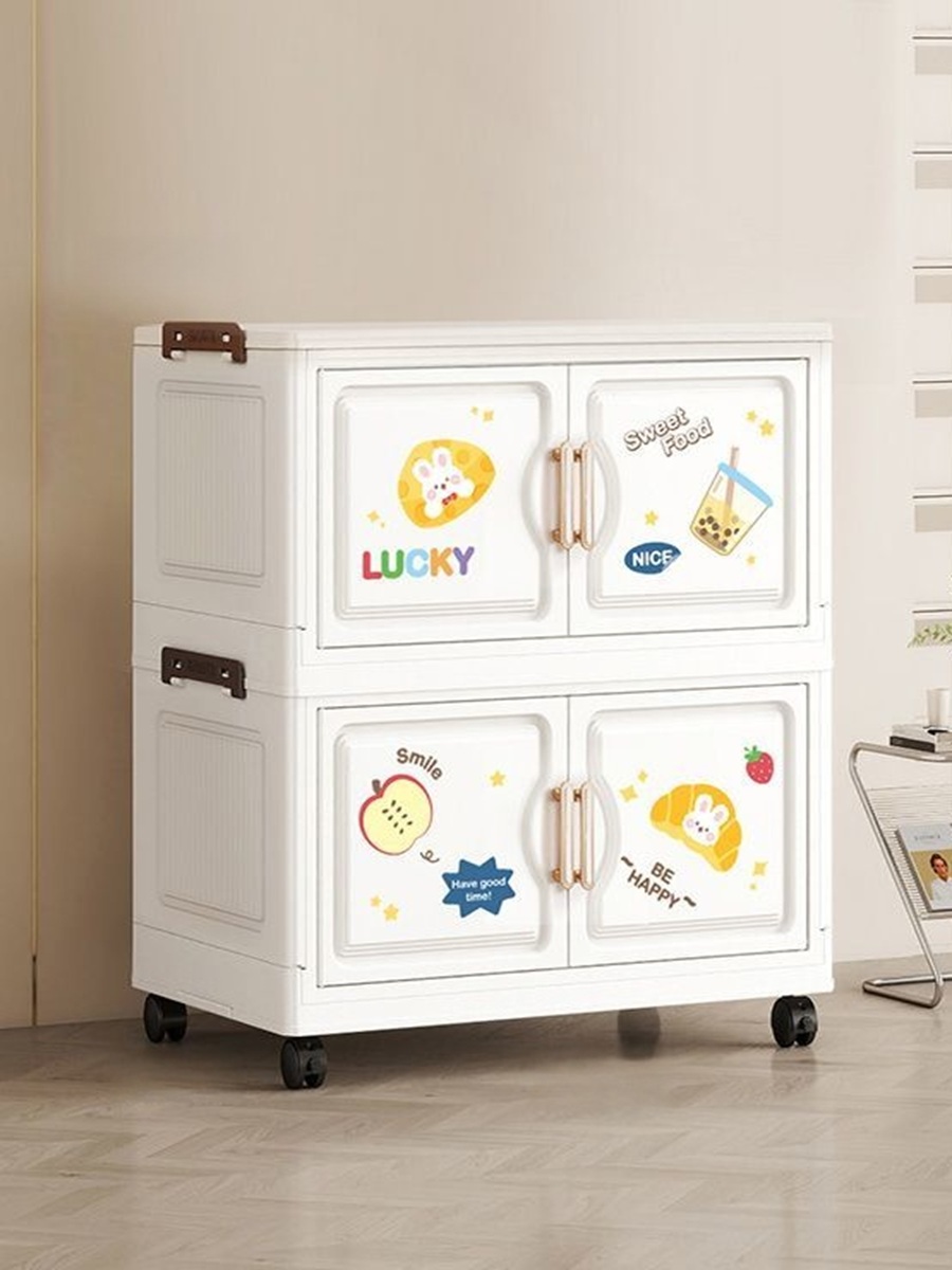 18.9 인치 만화 접이식 보관 상자, 1-6 계층 헤 - Baby Clothing Storage 리뷰 및 가격