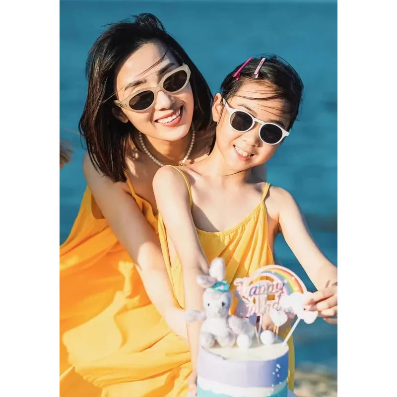 엄마와 딸 커플룩 비치웨어 드레스 엄마와 아기 여자아이 - Baby Yellow Clothing Women 리뷰 및 가격