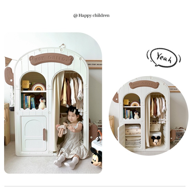 어린이 옷장 가정용 침실 수납장 아기 간단한 옷장 유아 - Baby Clothing Storage 리뷰 및 가격
