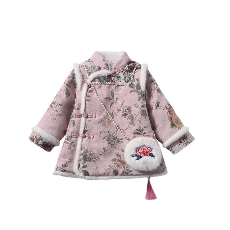 겨울 아기 ​​소녀 Hanfu 키즈 공주 당나라 Che - Baby Clothing Embroidery 리뷰 및 가격