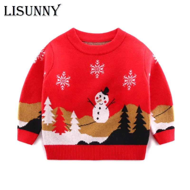 2025 가을 겨울 어린이 크리스마스 스웨터 점퍼 코트 - Baby Clothing Jumper 리뷰 및 가격