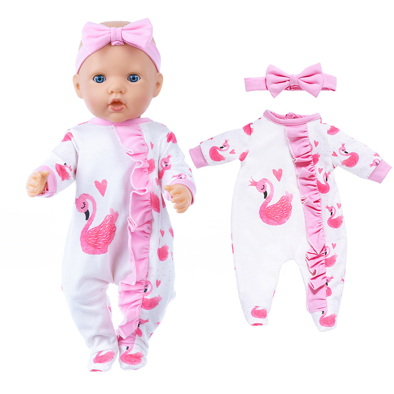 18 인치 다시 태어난 인형을위한 인형 옷 45cm 신 - Baby Clothing For Girls 리뷰 및 가격
